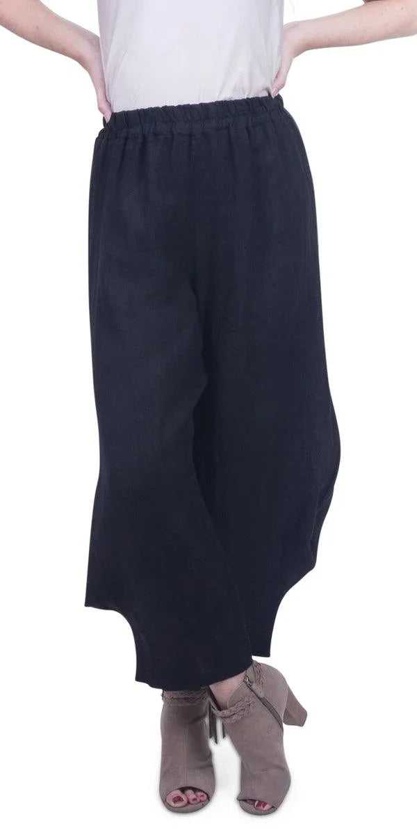 Abri Pant - Gigi Moda - Made in Italy # 100% Linen, bubble pants, elastic waist, Gigi Moda, Italian Clothing, Linen, Loose, Made in Italy, OS, Pants