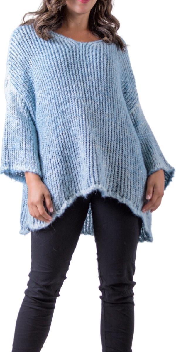 Ampio Knit Sweater - Gigi Moda - Made in Italy # fall, gigi moda, golden flecks, Knit, knit sweater, made in italy, one size, Sweater, winter
