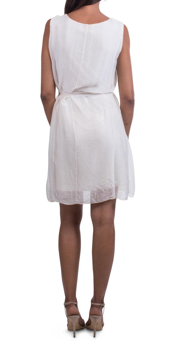 Evelina Dress - Gigi Moda - Made in Italy # 60435, elastic, free shipping, made in Italy, silk, spring, summer, viscose