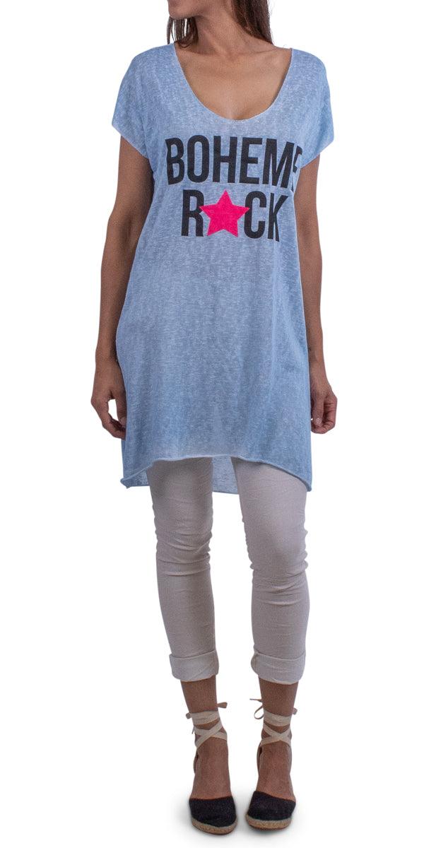 Lia Cover Up - Gigi Moda - Made in Italy # 6072, beach, black, blue, Boheme, california, Cover Up, fall, fashion, free shipping, hot pink, made in italy, olive, one size, polyester, Rock, short sleeve, spring, summer, viscose, white