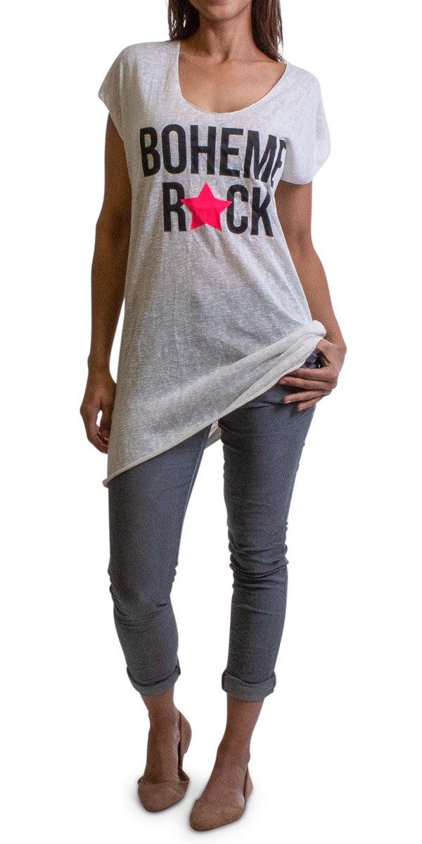 Lia Cover Up - Gigi Moda - Made in Italy # 6072, beach, black, blue, Boheme, california, Cover Up, fall, fashion, free shipping, hot pink, made in italy, olive, one size, polyester, Rock, short sleeve, spring, summer, viscose, white