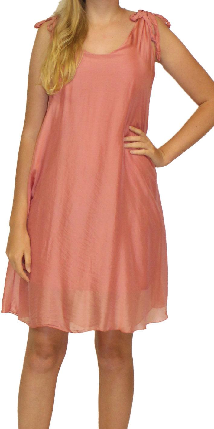 Semilia Dress - Gigi Moda - Made in Italy # 2 layer, comfortable fit, elastane, italian silk, italian silk dress, short dress, Silk, silk dress, spring, stretch, summer dress, summer fashion, viscose