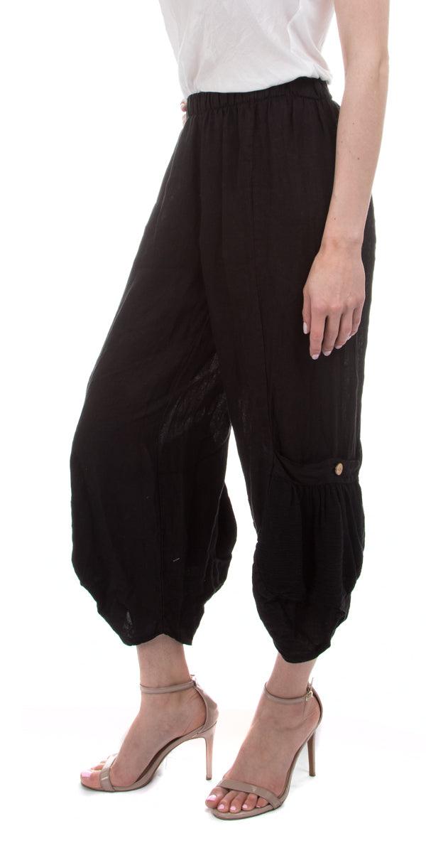 Mina Harem Jogger Pants - Shop Gigi Moda - Made in Italy