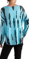 Vittoria Stripe Tie-Dye Sweater
