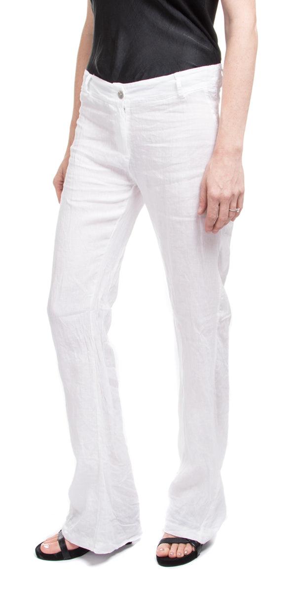 Angelina Pant - Gigi Moda - Made in Italy # 100% Linen, Gigi Moda, Italian pant, Linen, Made in Italy, OS, Pants