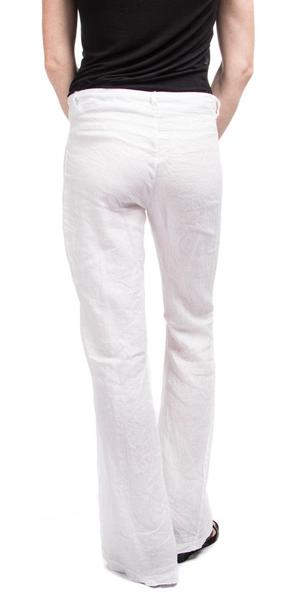 Angelina Pant - Gigi Moda - Made in Italy # 100% Linen, Gigi Moda, Italian pant, Linen, Made in Italy, OS, Pants