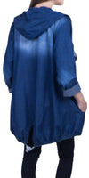 Emma Jacket - Shop Gigi Moda - Made in Italy # Cotton, Gigi Moda, hoodie, Jacket, Made in Italy, OS