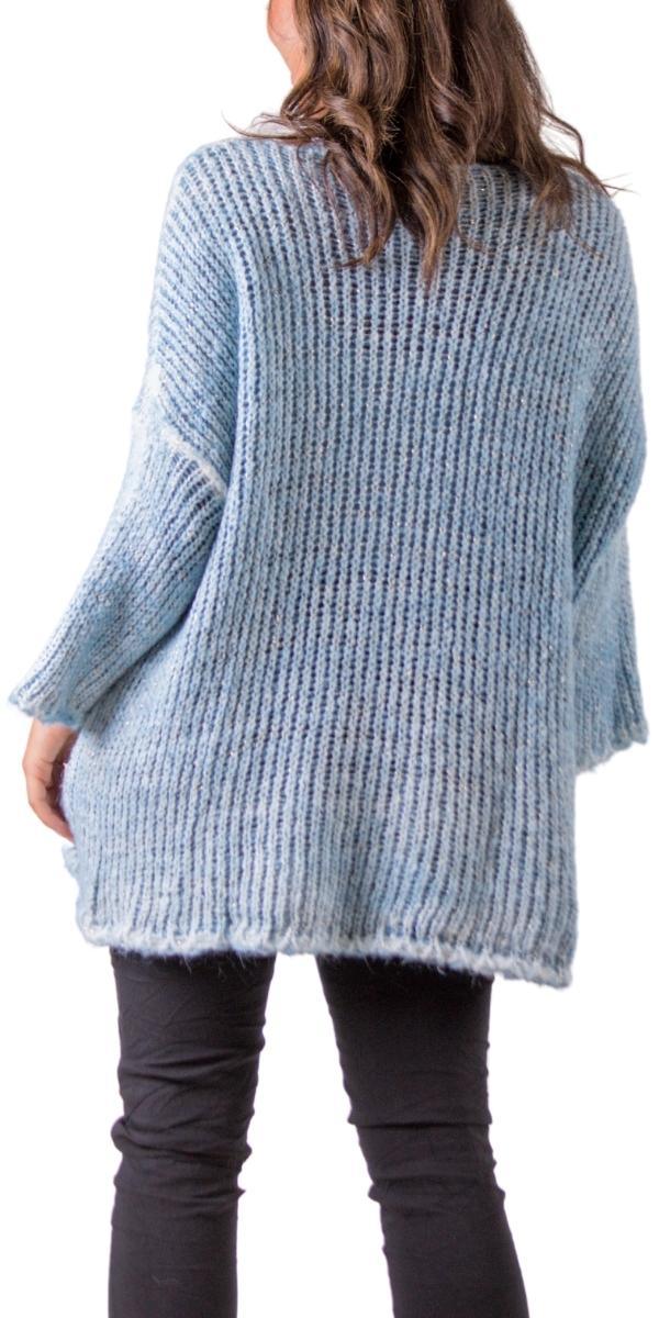 Ampio Knit Sweater - Gigi Moda - Made in Italy # fall, gigi moda, golden flecks, Knit, knit sweater, made in italy, one size, Sweater, winter