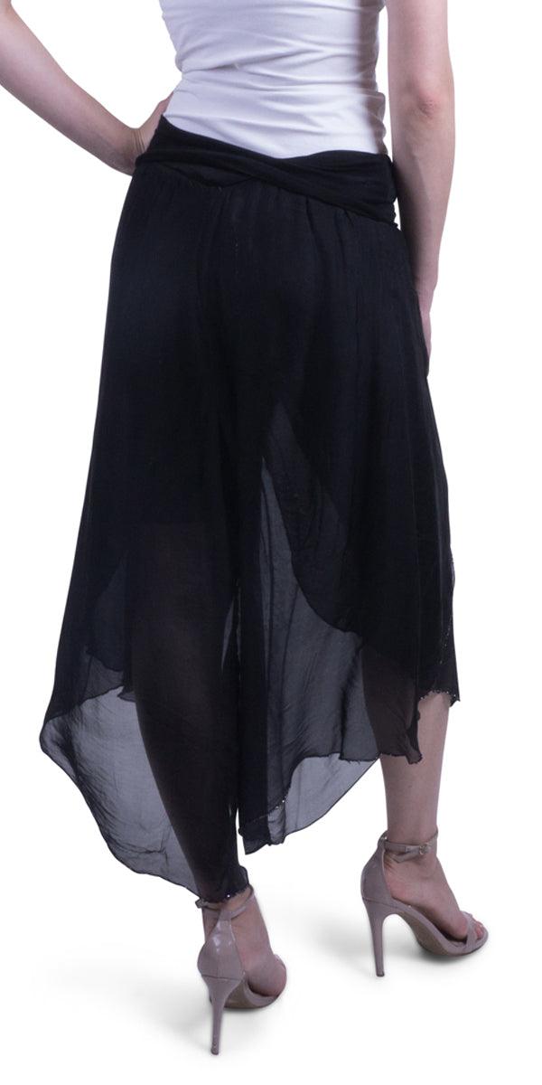 Selena Silk Pant - Gigi Moda - Made in Italy # 100% Silk, Gigi Moda, Made in Italy, one size, OS, Pants, Silk