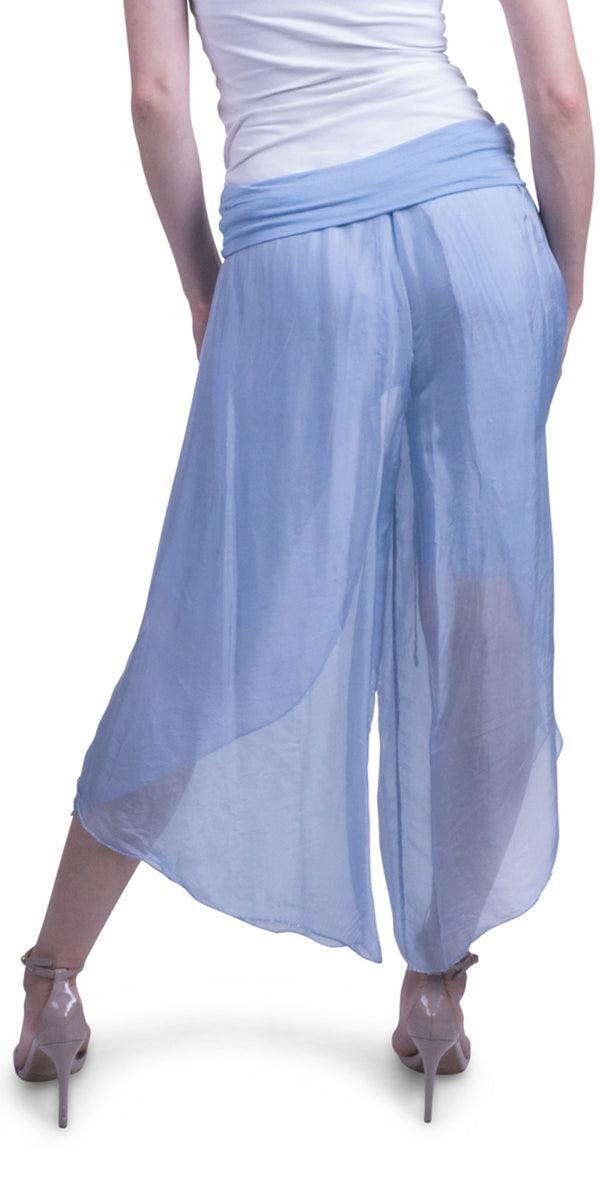 Selena Silk Pant - Gigi Moda - Made in Italy # 100% Silk, Gigi Moda, Made in Italy, one size, OS, Pants, Silk