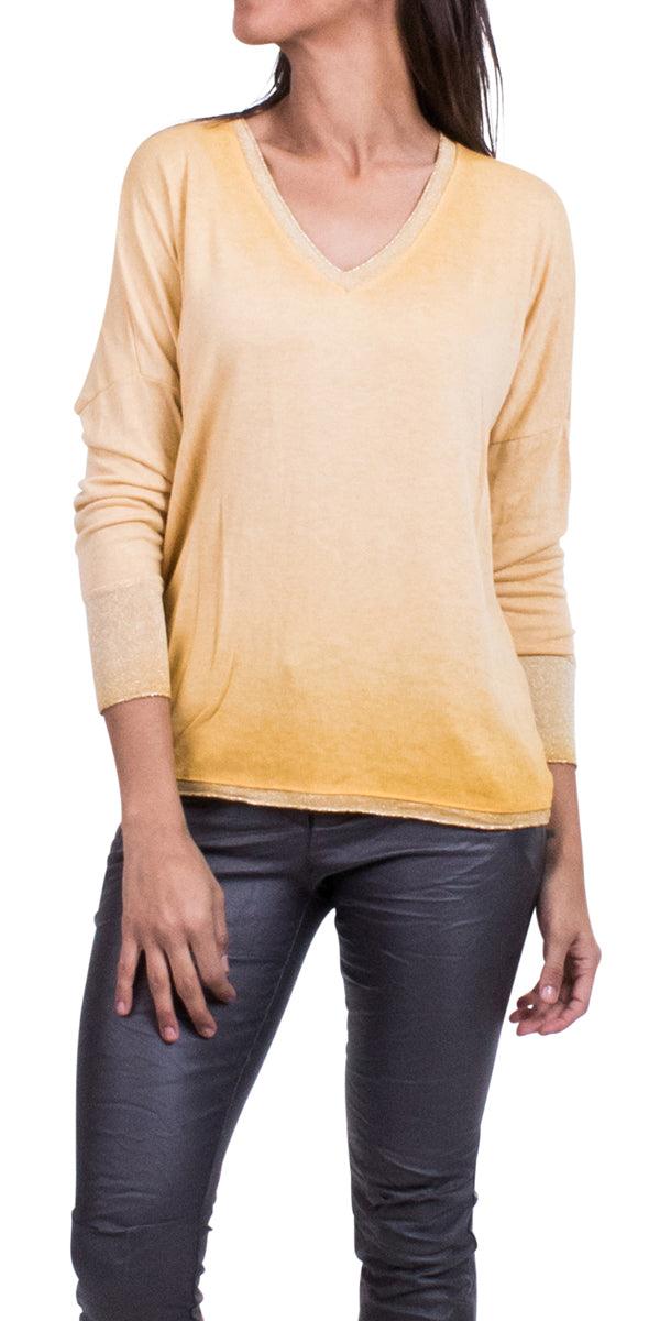 Jolie Top - Gigi Moda - Made in Italy # Blouse, Gigi Moda, hand wash, Made in Italy, one size, OS, Sleeves, Top, washable