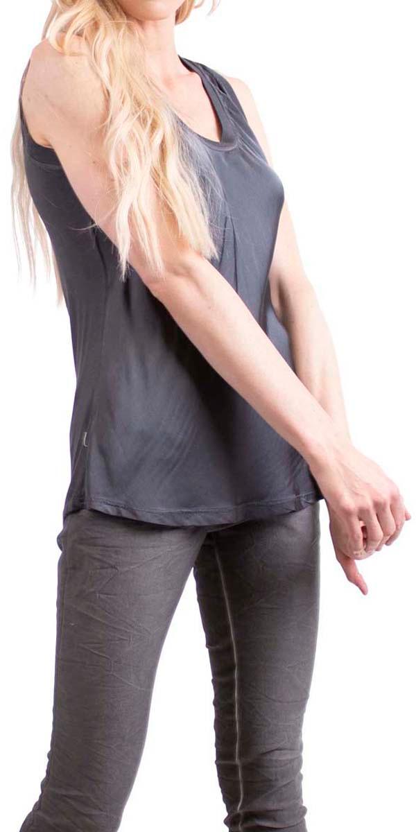 Nola Tank - Gigi Moda - Made in Italy # basics, Gigi Moda, Made in Italy, OS, silk, stretch, summer top, tank