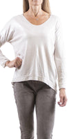Alexis Long Sleeve Shimmery Top