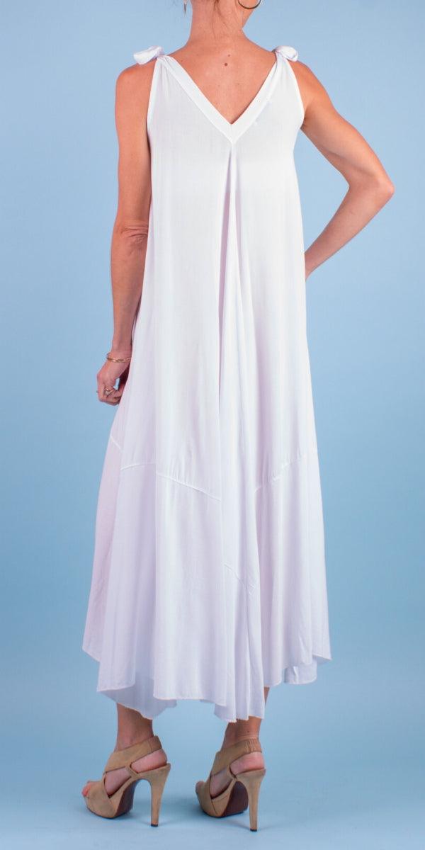 Da Amico Maxi Dress - Gigi Moda - Made in Italy # dress, Gigi Moda, Made in Italy, Maxi, Maxi Dress, maxi length, Sleeveless, V Neck