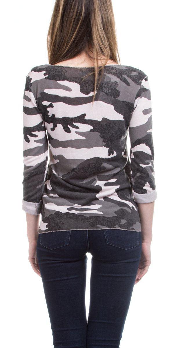 Byanca Knit - Gigi Moda - Made in Italy # Camo, Gigi Moda, Knit, Made in Italy, OS, Prints, Sweater, Top