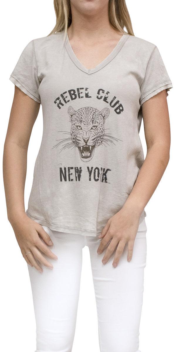 Rebel Club Shirt - Gigi Moda - Made in Italy # 100% Cotton, Gigi Moda, Graphic Print, italian top, Made in Italy, tee shirt, tshirt, washable