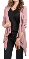 Selia Cardigan - Shop Gigi Moda - Made in Italy # asymmetric cardigan, Cardigan, Gigi Moda, Jacket, Made in Italy, OS, wool