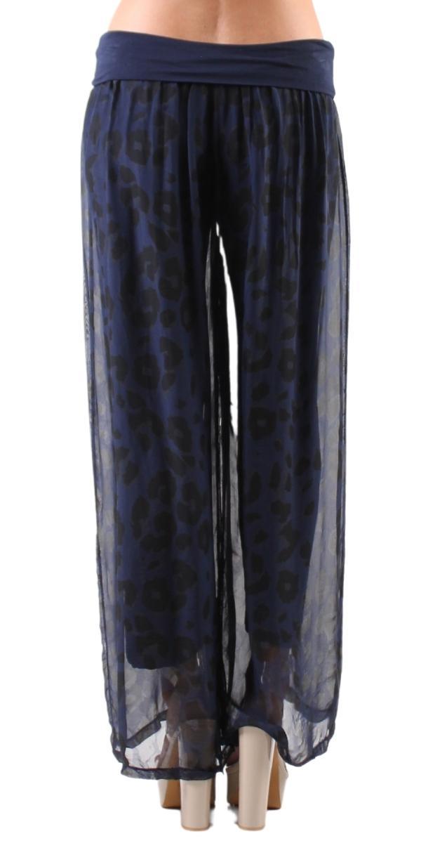 Lyda Leopard Print Pant - Gigi Moda - Made in Italy # fall, Gigi Moda, Leopard Print, leopard print pant, Made in Italy, matching set, Pants, Print, Silk