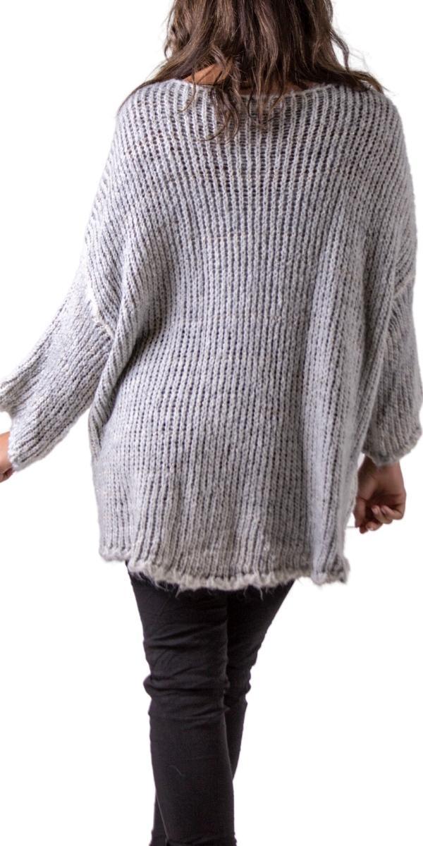 Ampio Knit Sweater - Gigi Moda - Made in Italy # fall, gigi moda, golden flecks, Knit, knit sweater, made in italy, one size, Sweater, winter