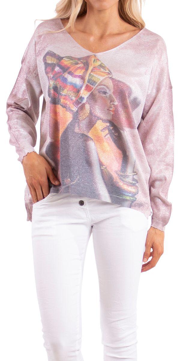 Bold Queen Sweater - Gigi Moda - Made in Italy # fall, italian top, Made in Italy, Sleeves, Top, viscose