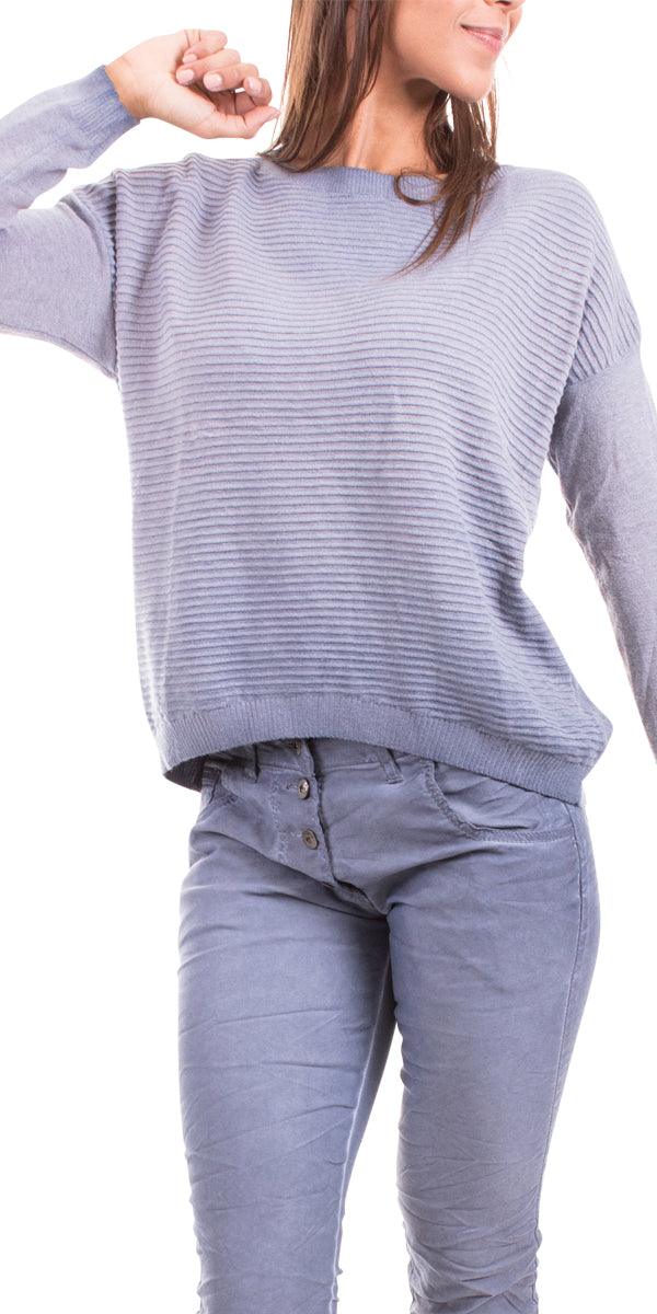 Elisabetta Sweater - Gigi Moda - Made in Italy # 9134, basics, Blouse, fall, free shipping, Gigi Moda, italian top, knit, Made in Italy, OS, resort, resort wear, ribbed, Top, washable, winter