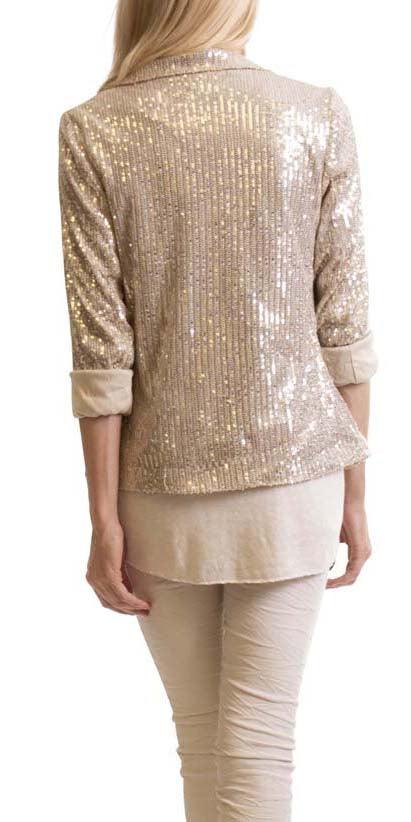 Seguna Blazer - Gigi Moda - Made in Italy # blazer, fancy jacket, Gigi Moda, holiday, Italian jacket, Made in Italy, one size, sequin jacket, Sequins