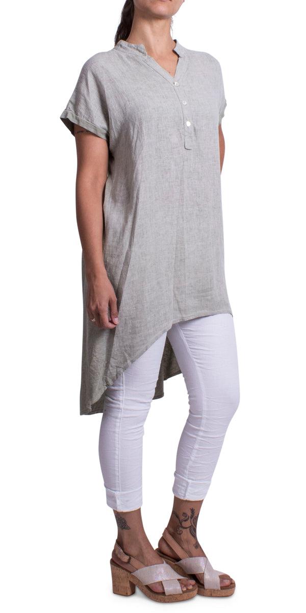 Silvia Shirt Dress - Gigi Moda - Made in Italy # Cotton, Dress, Gigi Moda, italian apparel, italian dress, Made in Italy, online shopping, Top, viscose dress