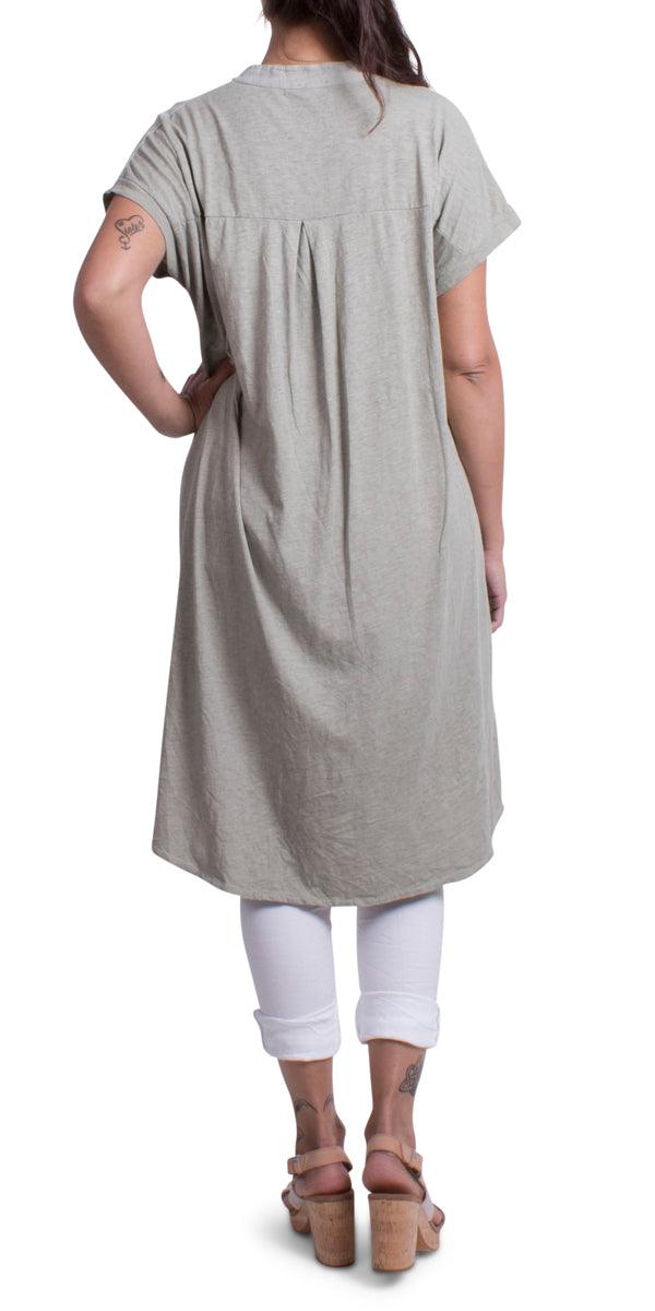 Silvia Shirt Dress - Gigi Moda - Made in Italy # Cotton, Dress, Gigi Moda, italian apparel, italian dress, Made in Italy, online shopping, Top, viscose dress