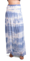 Sondra Tie Dye Maxi Skirt - Shop Gigi Moda - Made in Italy