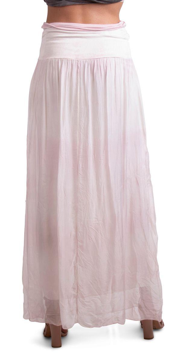 Sondra Tie Dye Maxi Skirt - Gigi Moda - Made in Italy # 100% Silk, Made in Italy, Silk