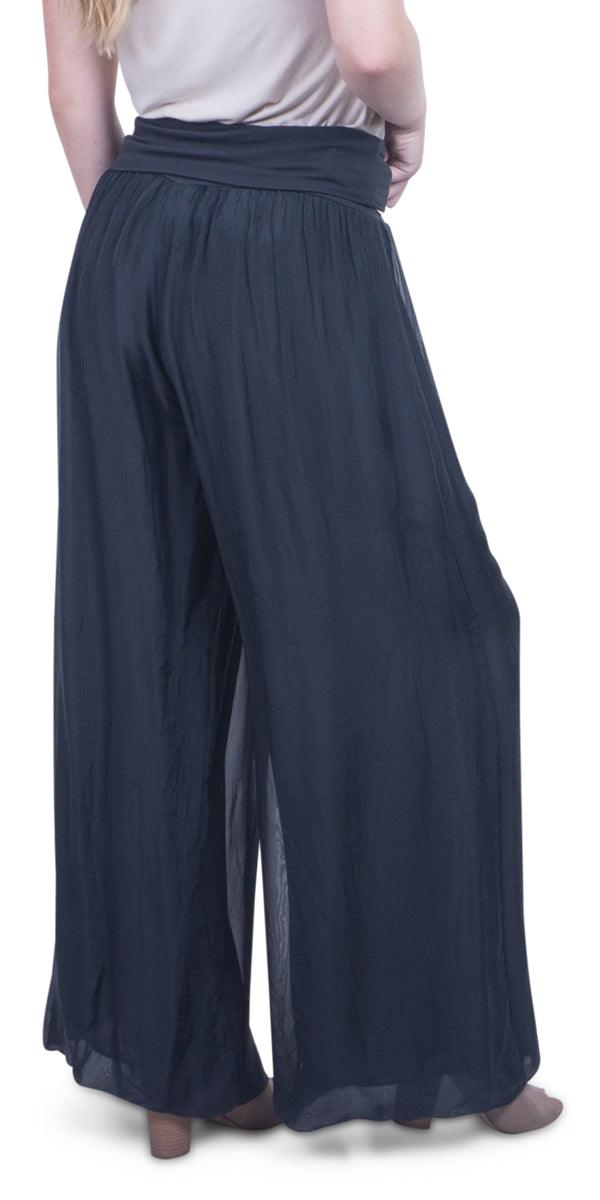 Aspen Pant - Gigi Moda - Made in Italy # 9992, Balloon Hem, balloon pants, feminine, flowy, Gigi Moda, Made in Italy, palazzo, resort, resort wear, spring, summer, woman, women clothes