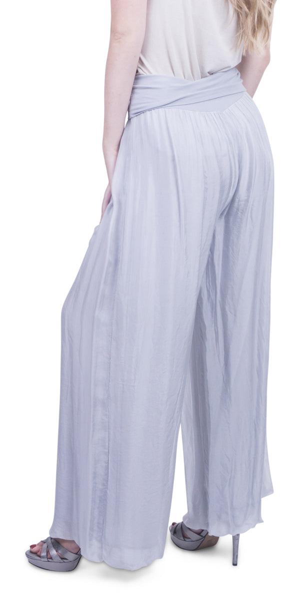 Aspen Pant - Gigi Moda - Made in Italy # 9992, Balloon Hem, balloon pants, feminine, flowy, Gigi Moda, Made in Italy, palazzo, resort, resort wear, spring, summer, woman, women clothes