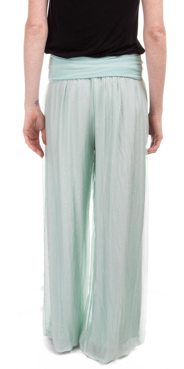 Aspen Pant - Gigi Moda - Made in Italy # 9992, Balloon Hem, balloon pants, feminine, flowy, Gigi Moda, Made in Italy, palazzo, resort, resort wear, spring, summer, woman, women clothes
