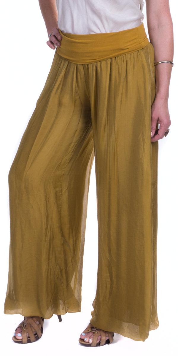 Aspen Pant - Gigi Moda - Made in Italy # 9992, Balloon Hem, balloon pants, feminine, flowy, Gigi Moda, Made in Italy, palazzo, resort, resort wear, spring, summer, woman, women clothes