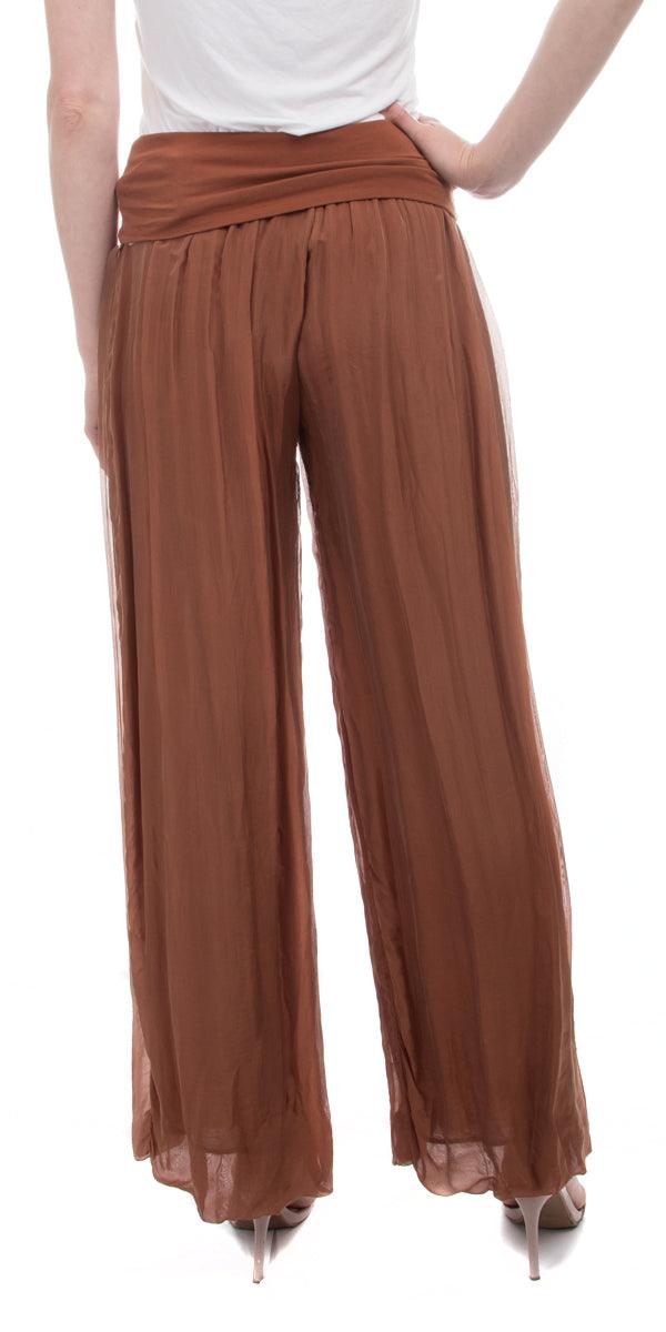 Aspen Pant - Gigi Moda - Made in Italy # 9992, Balloon Hem, balloon pants, feminine, flowy, Gigi Moda, Made in Italy, palazzo, resort, resort wear, spring, summer, woman, women clothes