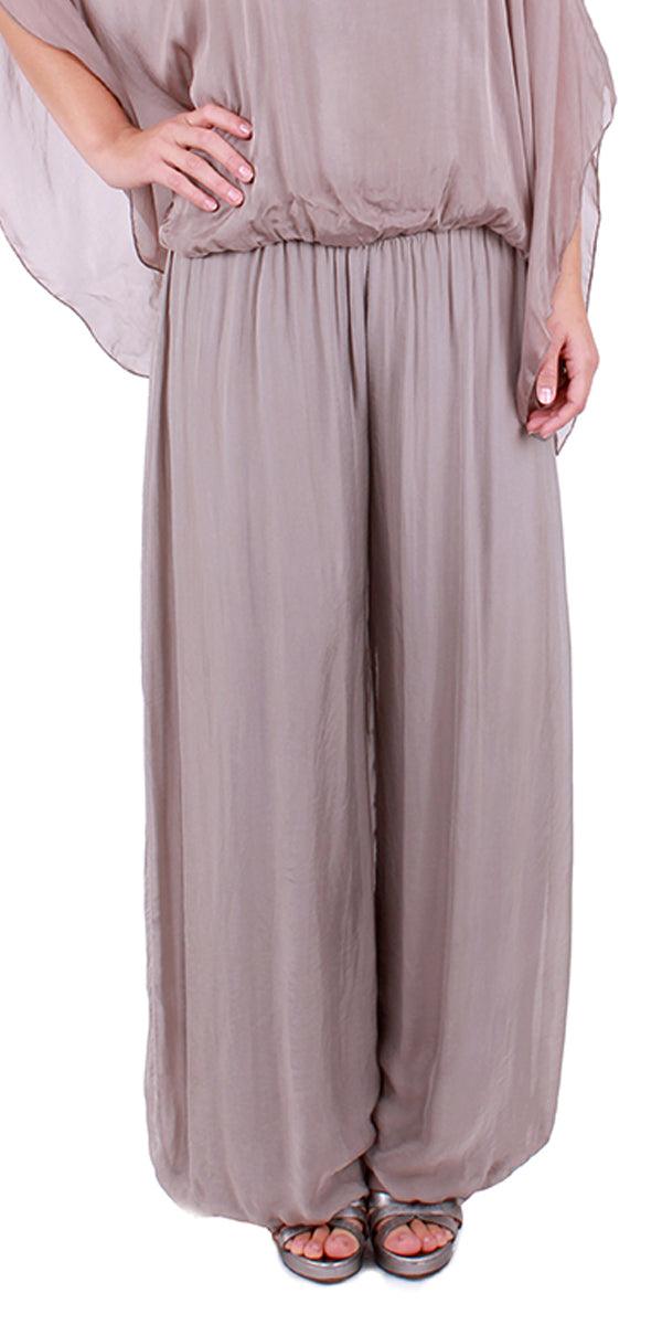 Aspen Pant - Gigi Moda - Made in Italy # 9992, Balloon Hem, balloon pants, feminine, flowy, Gigi Moda, Made in Italy, palazzo, resort, resort wear, spring, summer, woman, women clothes