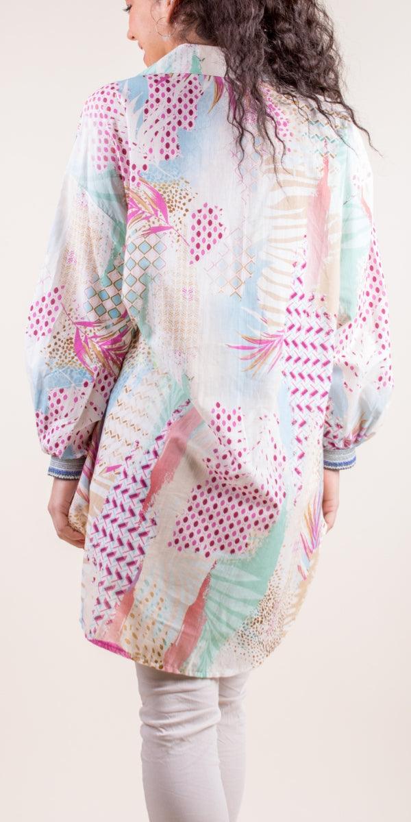 Serra Button Down Shirt - Gigi Moda - Made in Italy # 100% Cotton, button down, collared, Cotton, Gigi Moda, italian apparel, italian brand, Italian Clothing, italian shirt, Made in Italy, OS, shop gigi moda, Top