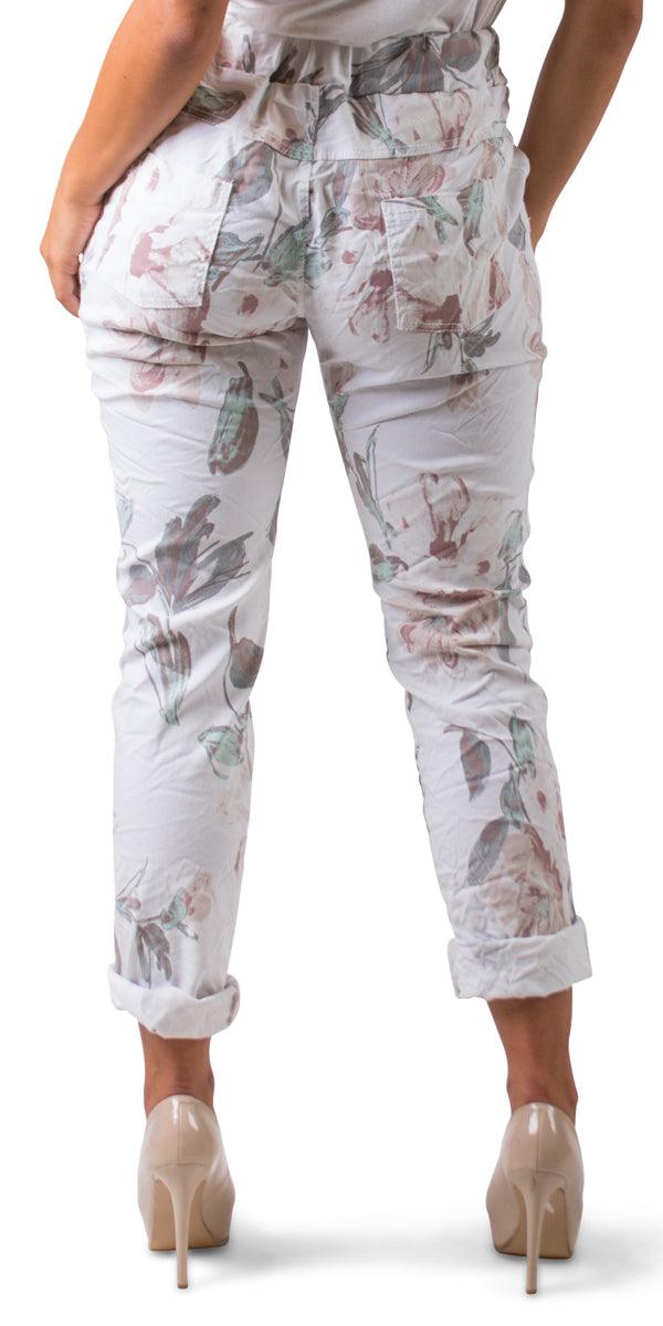 Poluma Flower Print Pants - Shop Gigi Moda - Made in Italy