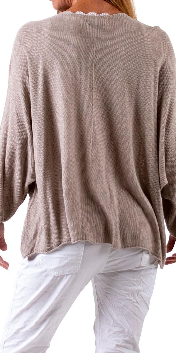 Cosima Knit Cardigan - Gigi Moda - Made in Italy # Cardigan, coats, comforatable fit, Gigi Moda, Jackets, Knit, made in italy, shop gigi moda, womans clothing