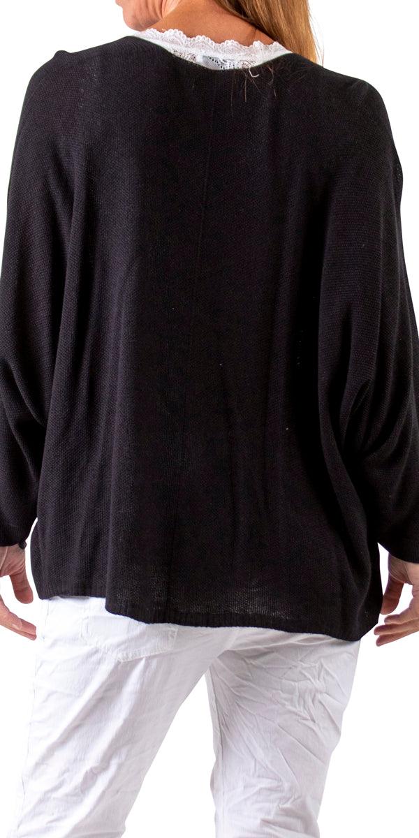 Cosima Knit Cardigan - Gigi Moda - Made in Italy # Cardigan, coats, comforatable fit, Gigi Moda, Jackets, Knit, made in italy, shop gigi moda, womans clothing