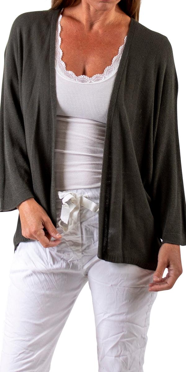 Cosima Knit Cardigan - Gigi Moda - Made in Italy # Cardigan, coats, comforatable fit, Gigi Moda, Jackets, Knit, made in italy, shop gigi moda, womans clothing