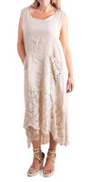 Andria Tunip Linen Dress
