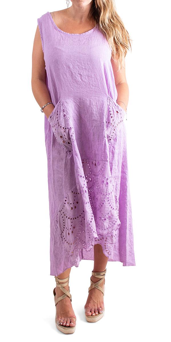 Italian Linen Dress by Inizio -Zephyr - Natural Clothing Company