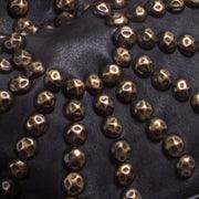 Becca Leather Bag - Gigi Moda - Made in Italy # bag, design, Gigi Moda, Handbag, italian leather, Leather, Made in Italy, stud, studded, sun design