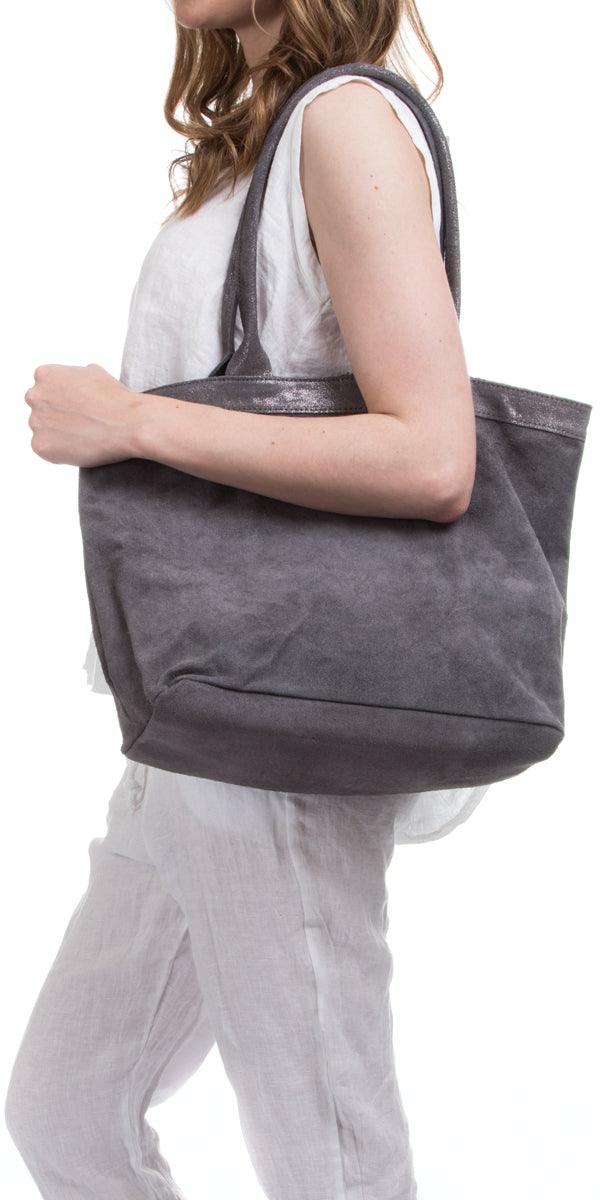 Lidia Tote - Gigi Moda - Made in Italy # bag, clutch, Gigi Moda, handbag, Leather, Made in Italy, sale, Sequins, SUEDE, tote