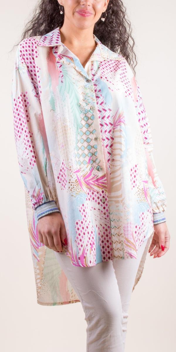 Serra Button Down Shirt - Gigi Moda - Made in Italy # 100% Cotton, button down, collared, Cotton, Gigi Moda, italian apparel, italian brand, Italian Clothing, italian shirt, Made in Italy, OS, shop gigi moda, Top